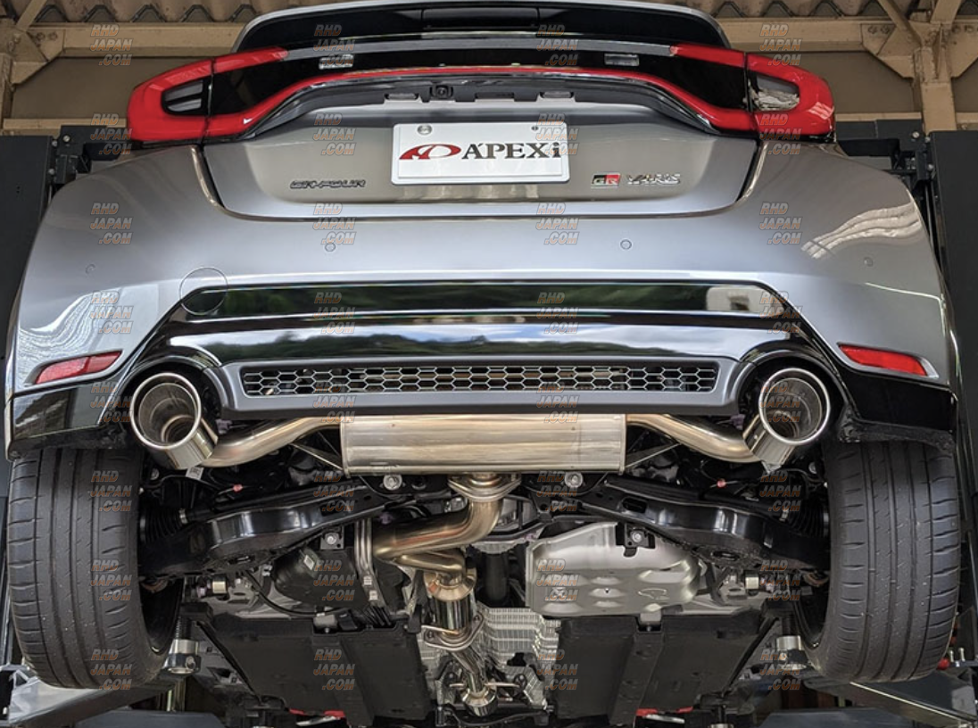 APEXi N1 Evolution Extreme Muffler Exhaust System Stainless Polish